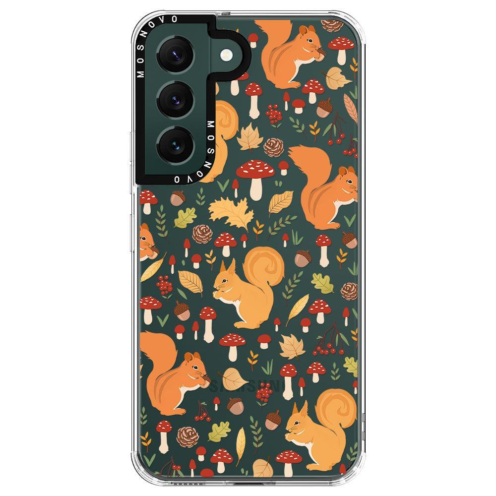 Autumn Squirrel Phone Case - Samsung Galaxy S22 Plus Case - MOSNOVO