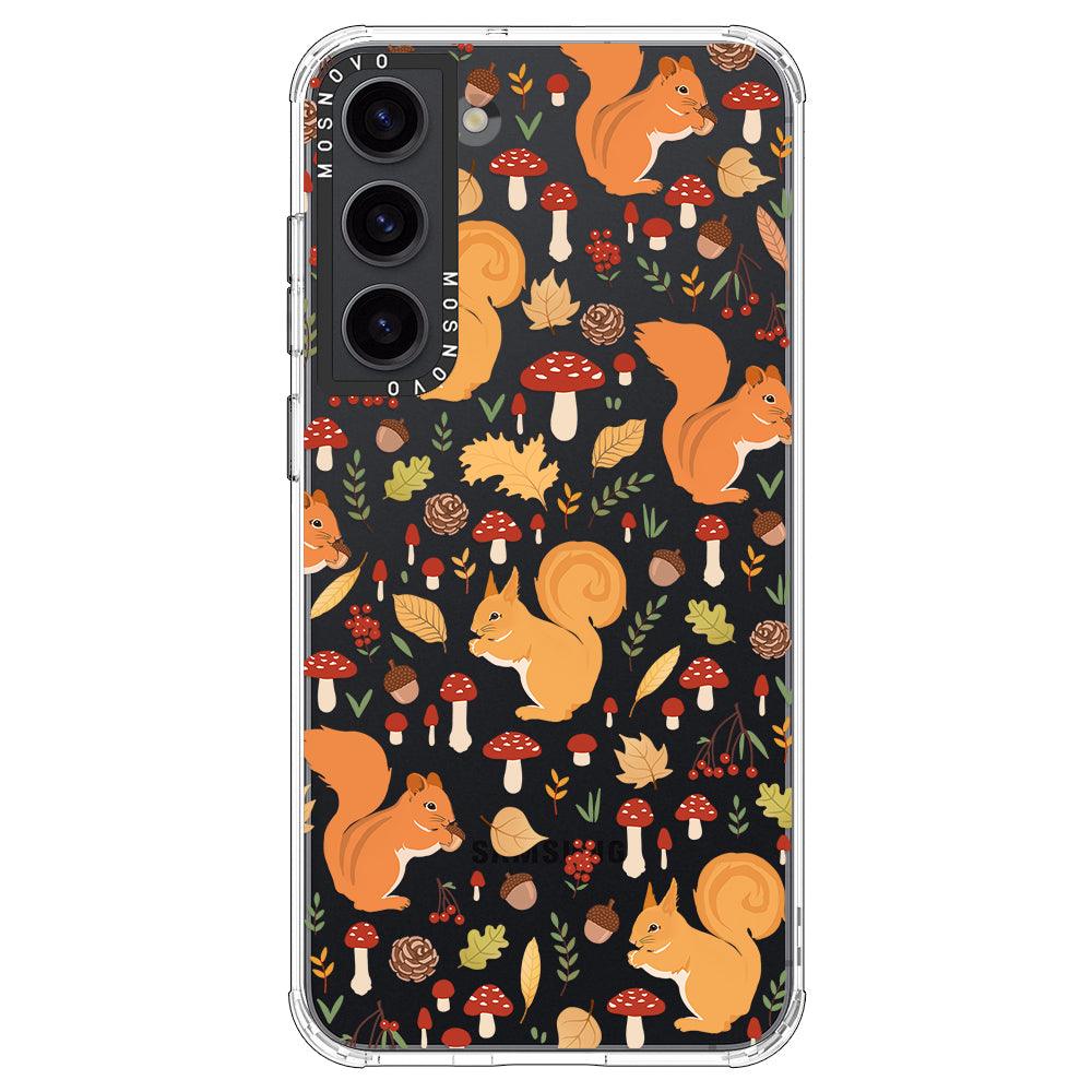 Autumn Squirrel Phone Case - Samsung Galaxy S23 Case - MOSNOVO