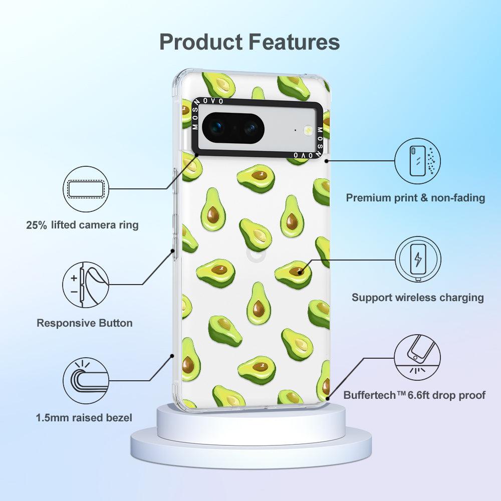 Avocado Phone Case - Google Pixel 7 Case - MOSNOVO