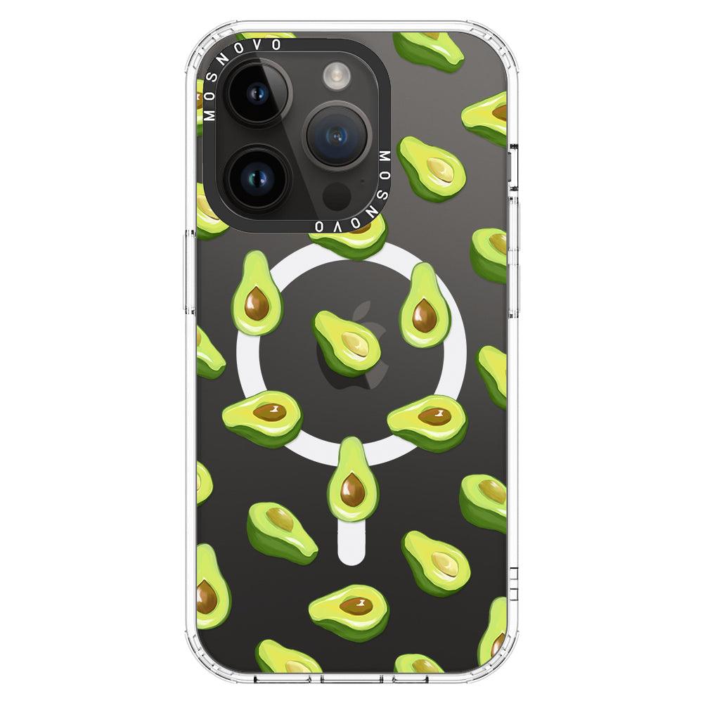 Fleshy Avocado Phone Case - iPhone 14 Pro Case - MOSNOVO