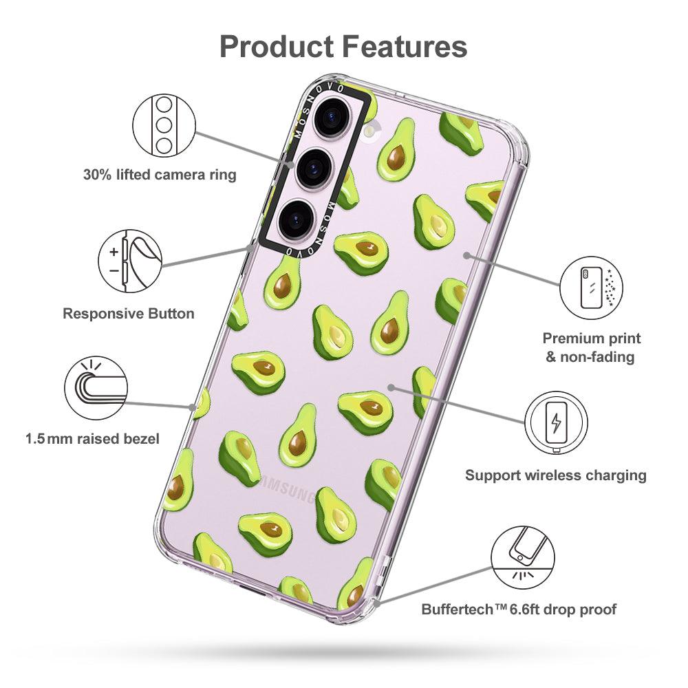 Avocado Phone Case - Samsung Galaxy S23 Case - MOSNOVO