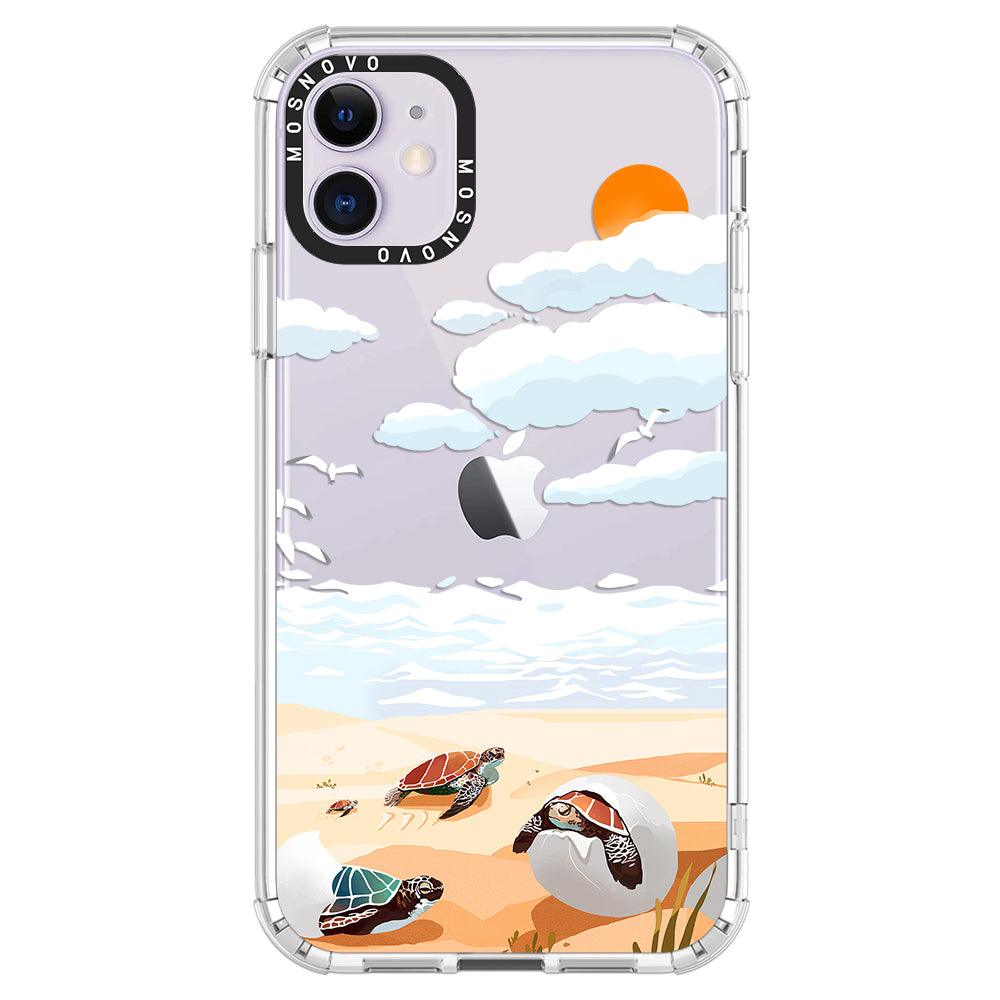 Baby Tortoise Phone Case - iPhone 11 Case - MOSNOVO