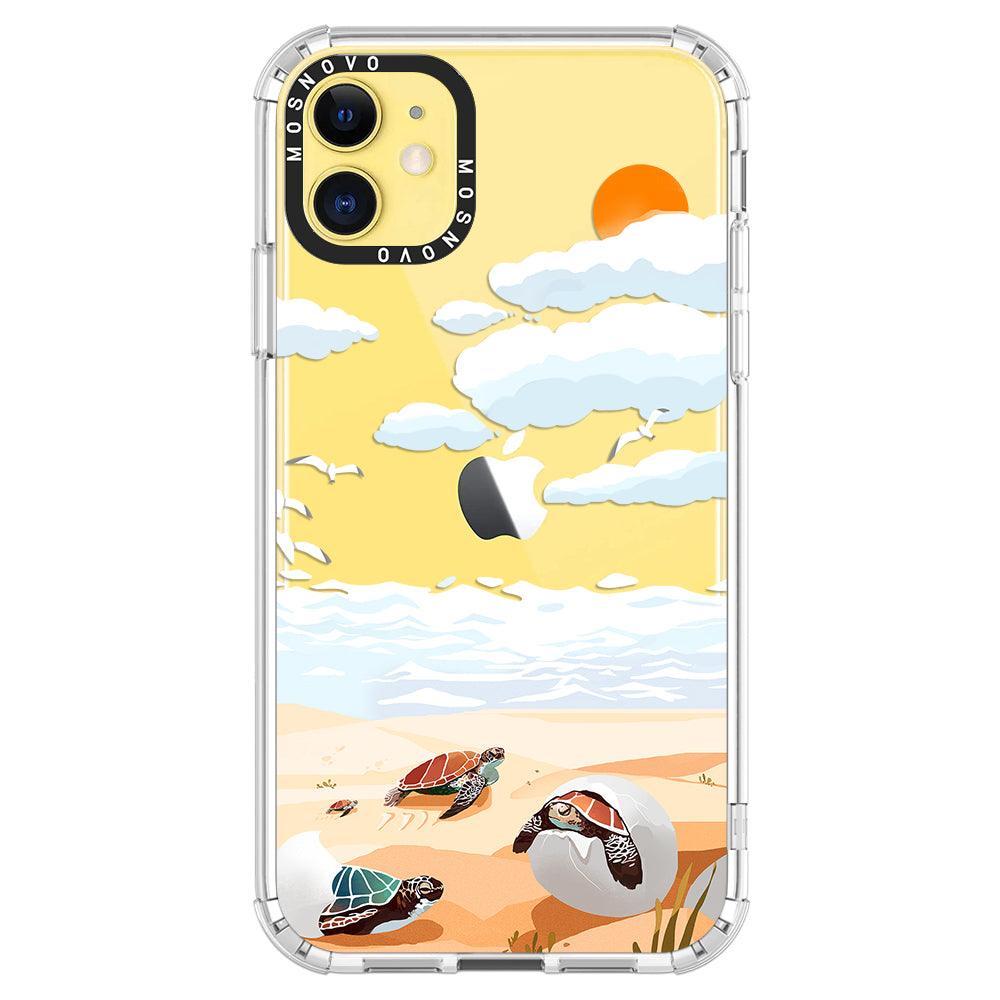 Baby Tortoise Phone Case - iPhone 11 Case - MOSNOVO