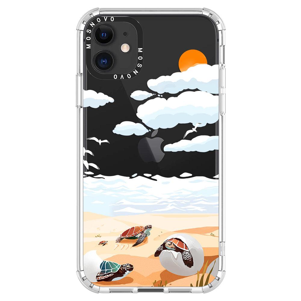 Baby Tortoise Phone Case - iPhone 11 Case - MOSNOVO