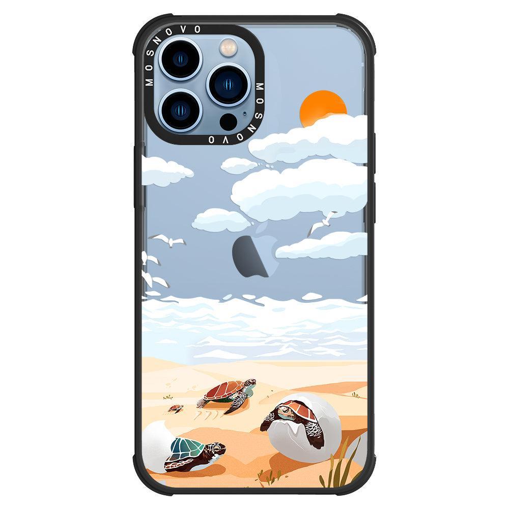 Baby Tortoise Phone Case - iPhone 13 Pro Max Case - MOSNOVO