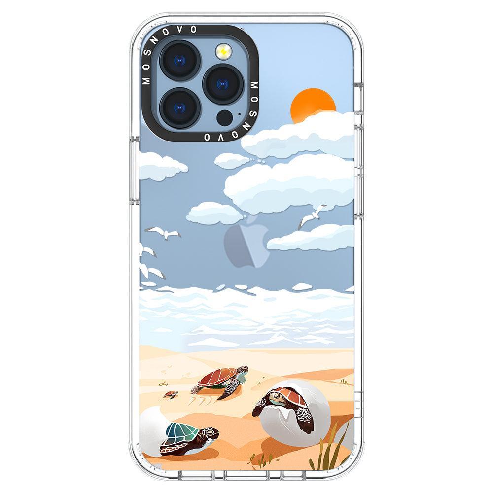 Baby Tortoise Phone Case - iPhone 13 Pro Max Case - MOSNOVO