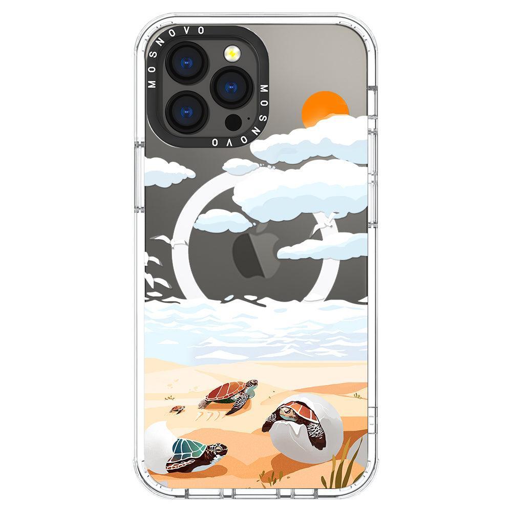 Baby Tortoise Phone Case - iPhone 13 Pro Max Case - MOSNOVO