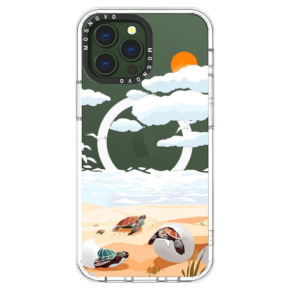 Baby Tortoise Phone Case - iPhone 13 Pro Max Case - MOSNOVO