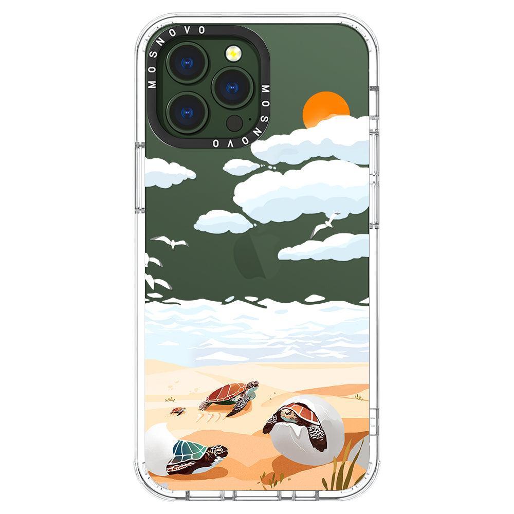 Baby Tortoise Phone Case - iPhone 13 Pro Max Case - MOSNOVO