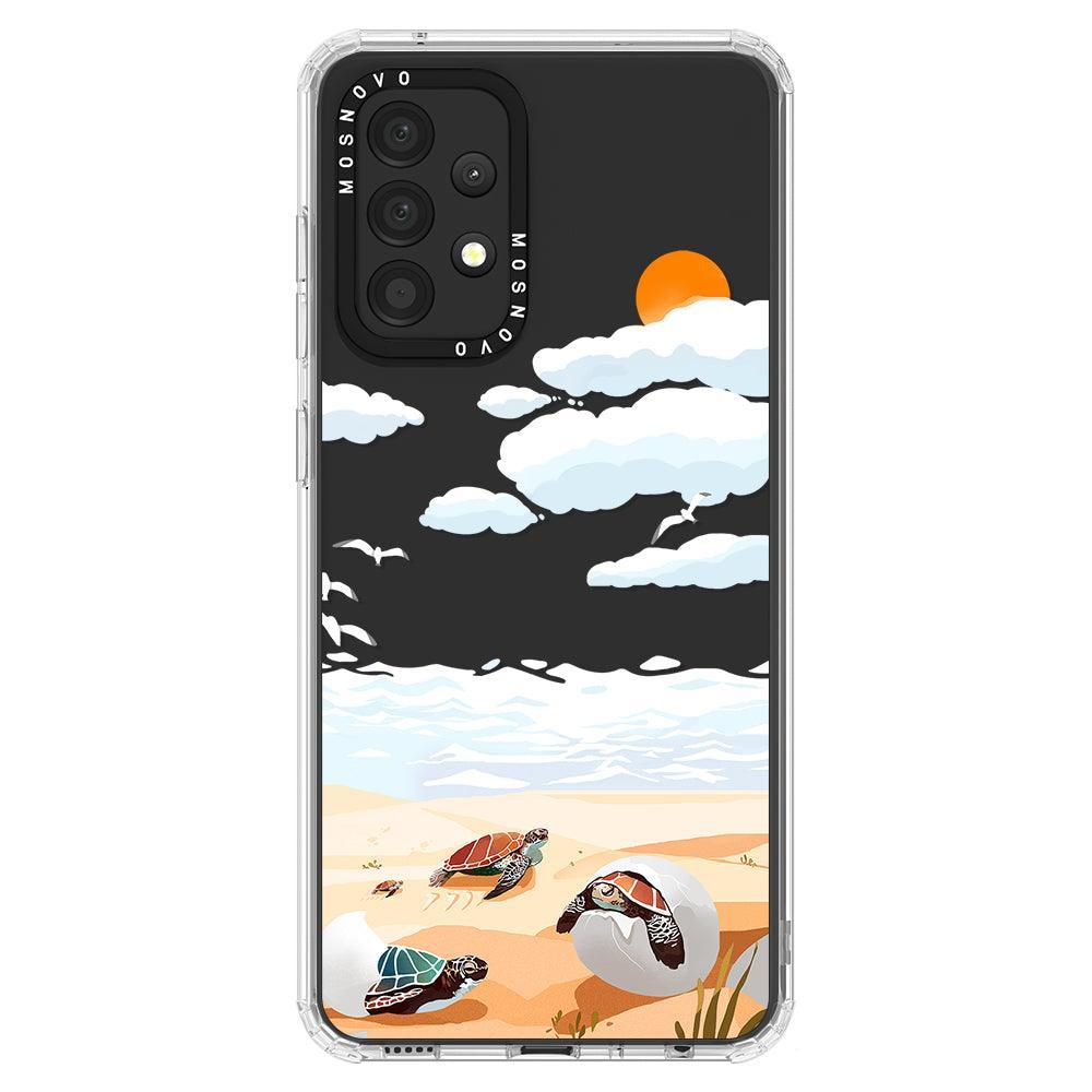 Baby Sea Turtle Phone Case - Samsung Galaxy A52 & A52s Case - MOSNOVO