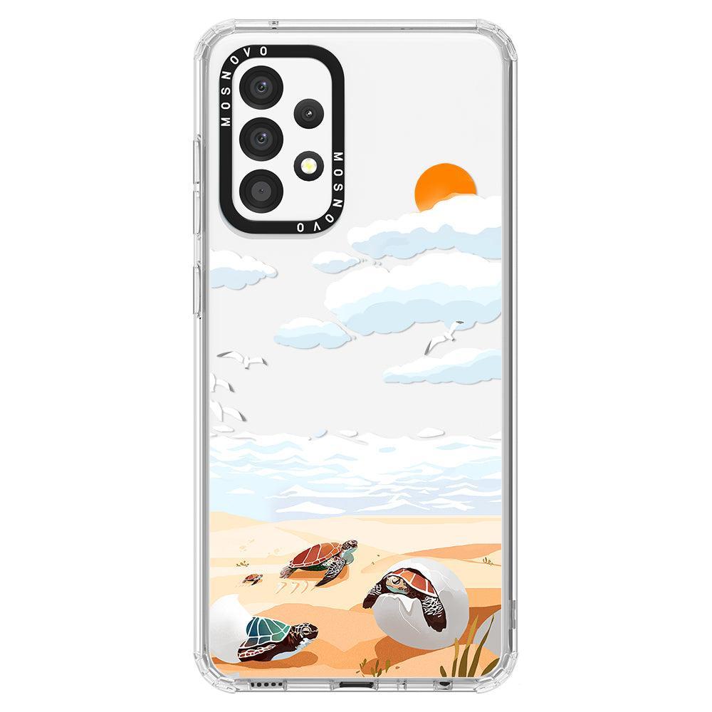 Baby Sea Turtle Phone Case - Samsung Galaxy A52 & A52s Case - MOSNOVO