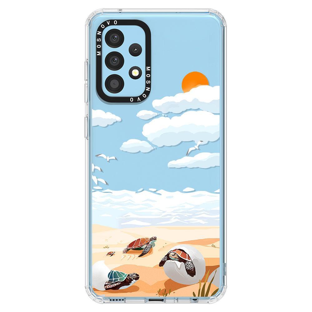 Baby Sea Turtle Phone Case - Samsung Galaxy A52 & A52s Case - MOSNOVO