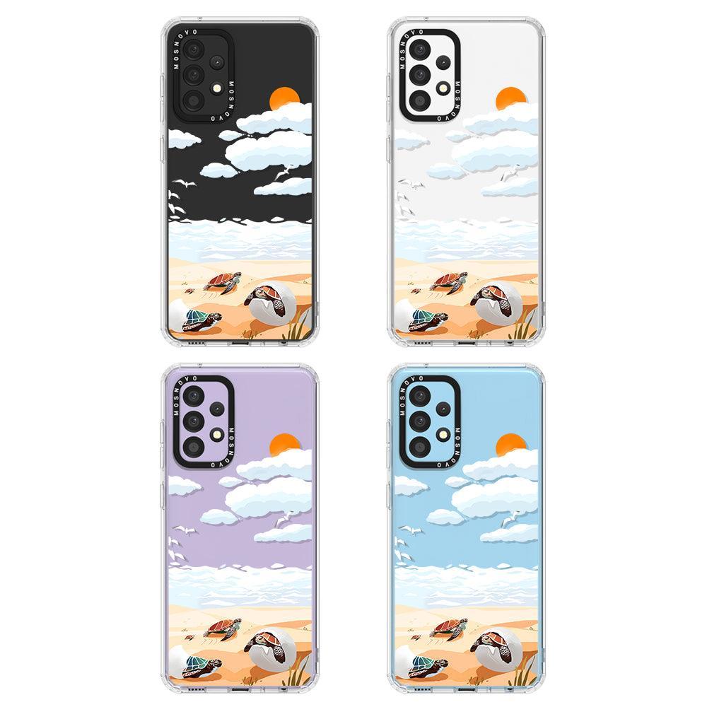 Baby Sea Turtle Phone Case - Samsung Galaxy A52 & A52s Case - MOSNOVO