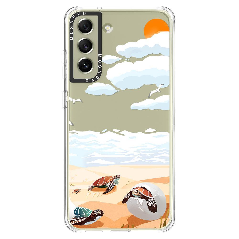 Baby Sea Turtle Phone Case - Samsung Galaxy S21 FE Case - MOSNOVO