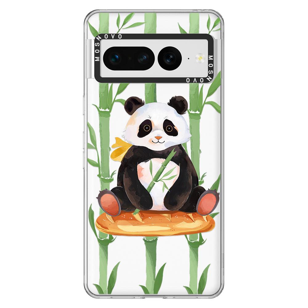 Bamboo Panda Phone Case - Google Pixel 7 Pro Case - MOSNOVO