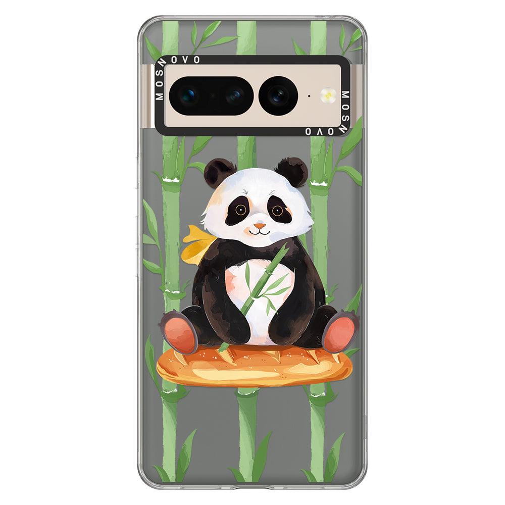 Bamboo Panda Phone Case - Google Pixel 7 Pro Case - MOSNOVO