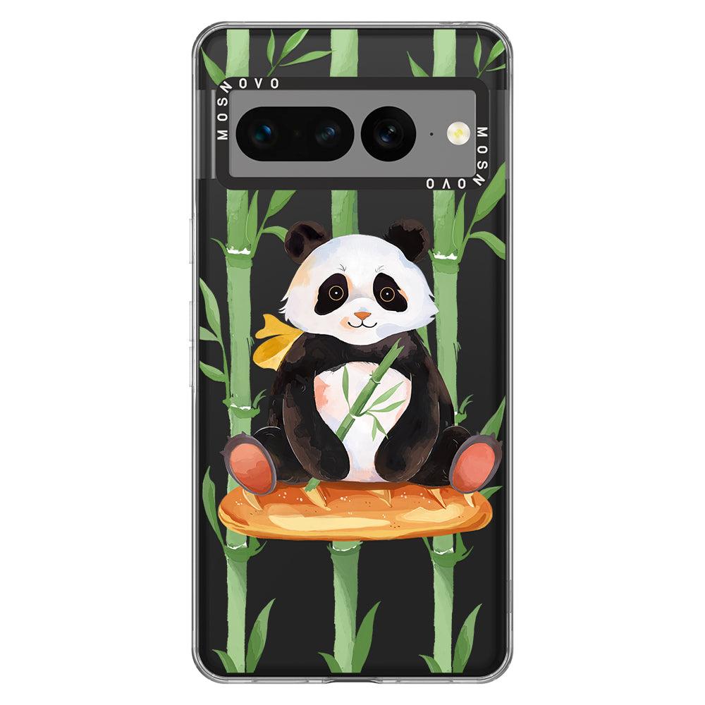 Bamboo Panda Phone Case - Google Pixel 7 Pro Case - MOSNOVO