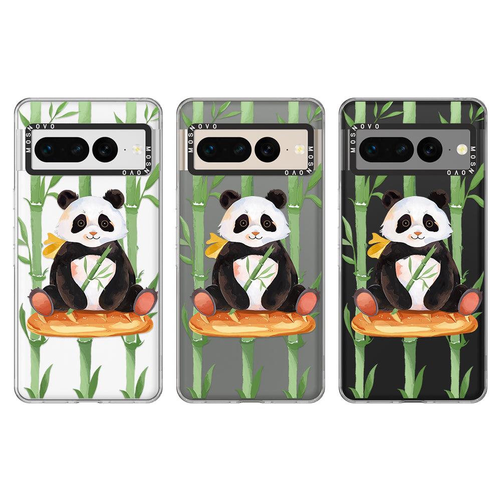 Bamboo Panda Phone Case - Google Pixel 7 Pro Case - MOSNOVO