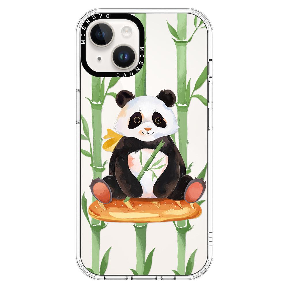 Bamboo Panda Phone Case - iPhone 14 Case - MOSNOVO