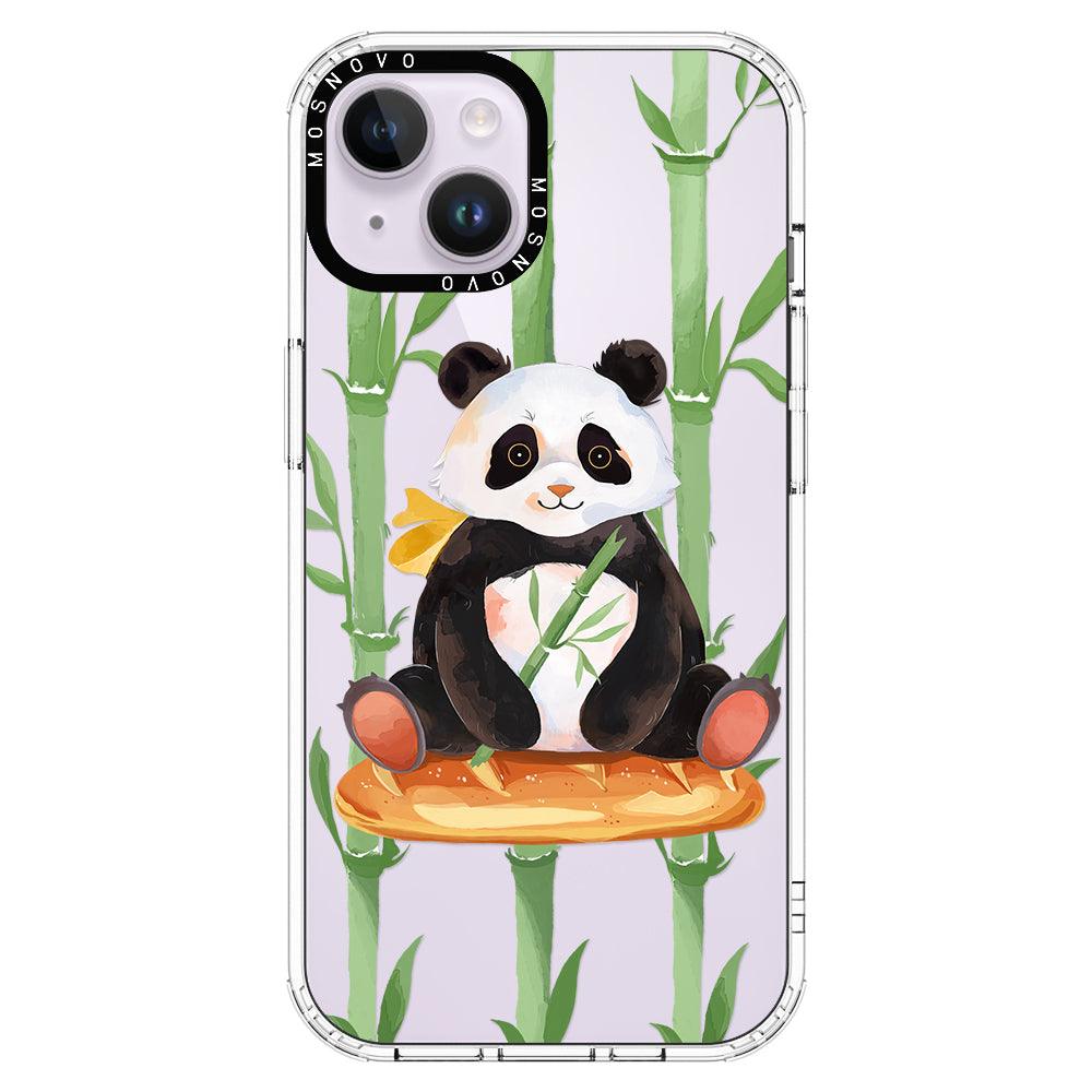 Bamboo Panda Phone Case - iPhone 14 Case - MOSNOVO