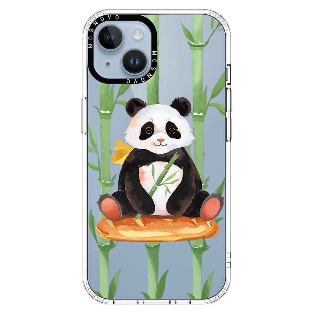 Bamboo Panda Phone Case - iPhone 14 Case - MOSNOVO