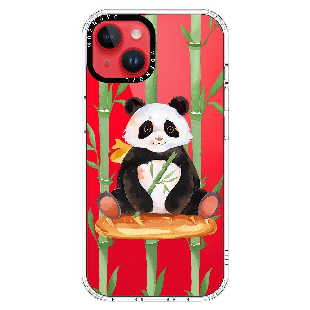 Bamboo Panda Phone Case - iPhone 14 Case - MOSNOVO