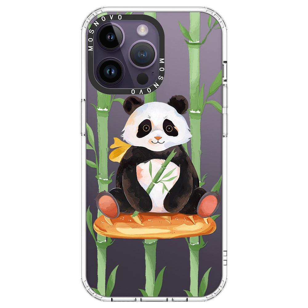 Bamboo Panda Phone Case - iPhone 14 Pro Max Case – MOSNOVO