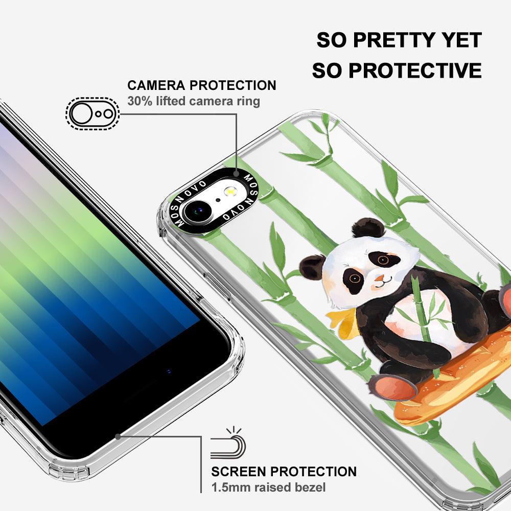 Bamboo Panda Phone Case - iPhone SE 2020 Case