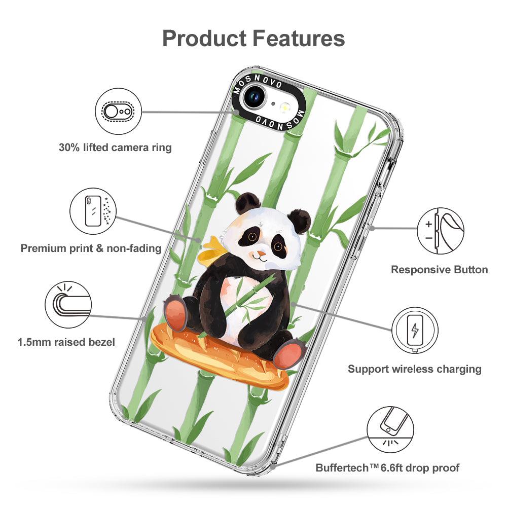 Bamboo Panda Phone Case - iPhone SE 2020 Case