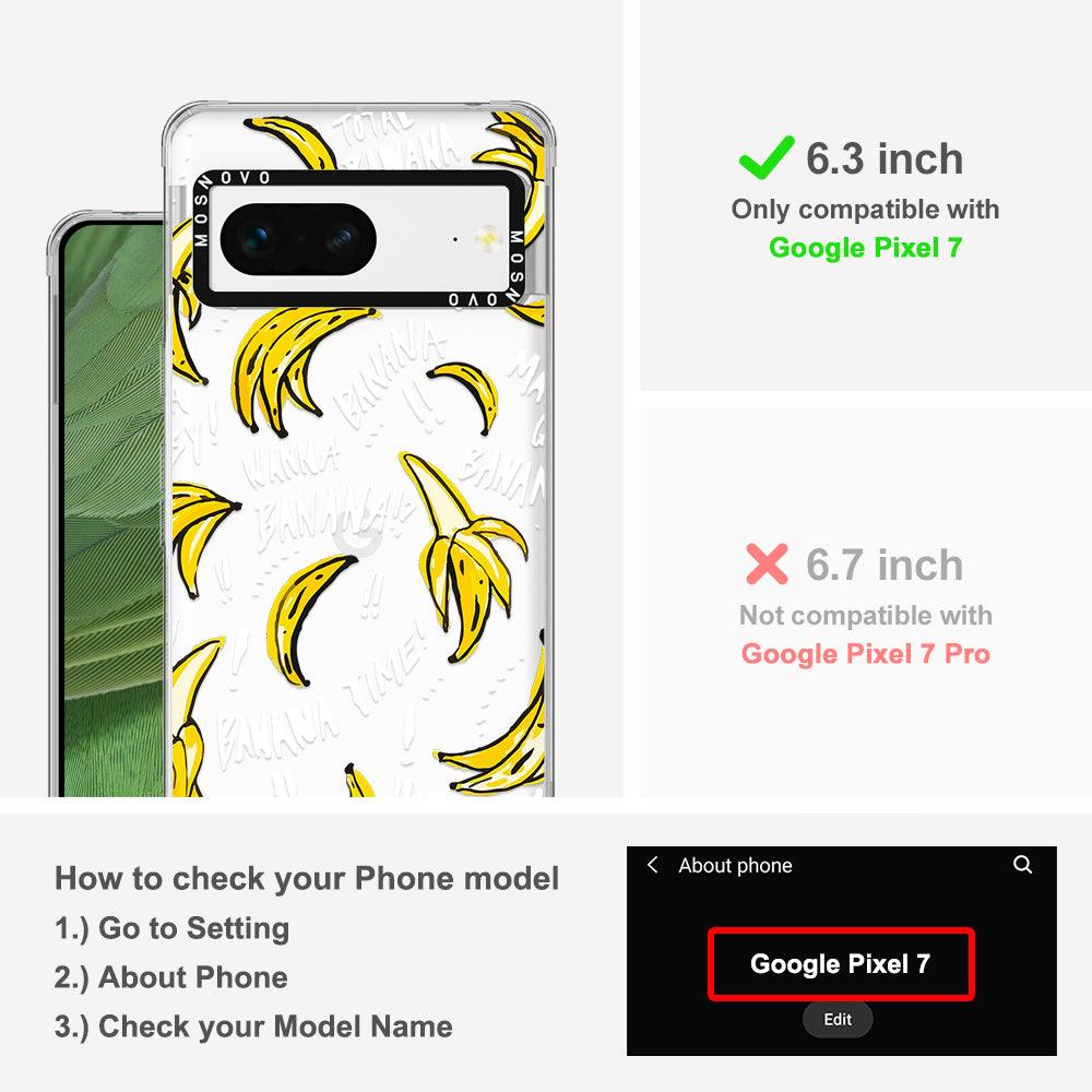 Banana Banana Phone Case - Google Pixel 7 Case - MOSNOVO