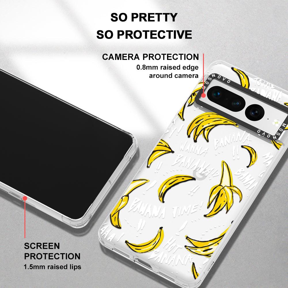 Banana Banana Phone Case - Google Pixel 7 Pro Case - MOSNOVO