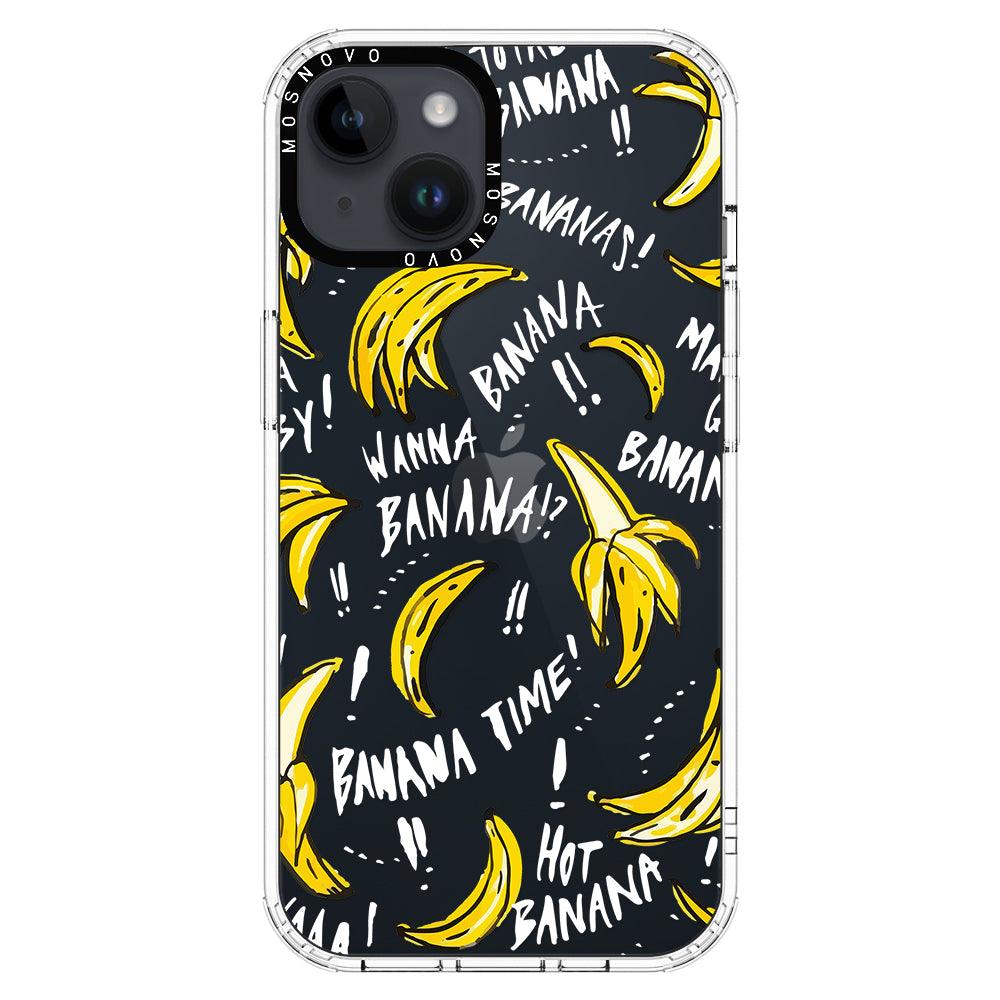 Banana Banana Phone Case - iPhone 14 Case - MOSNOVO