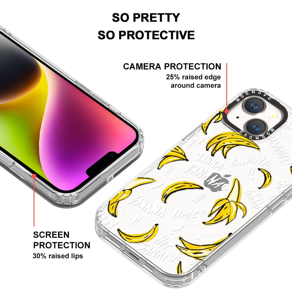 Banana Banana Phone Case - iPhone 14 Case - MOSNOVO