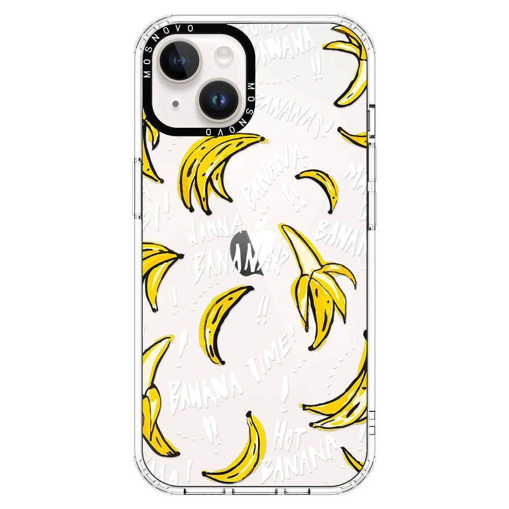 Banana Banana Phone Case - iPhone 14 Plus Case - MOSNOVO