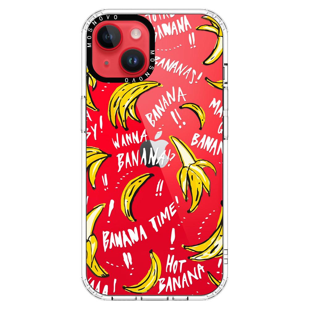 Banana Banana Phone Case - iPhone 14 Plus Case - MOSNOVO