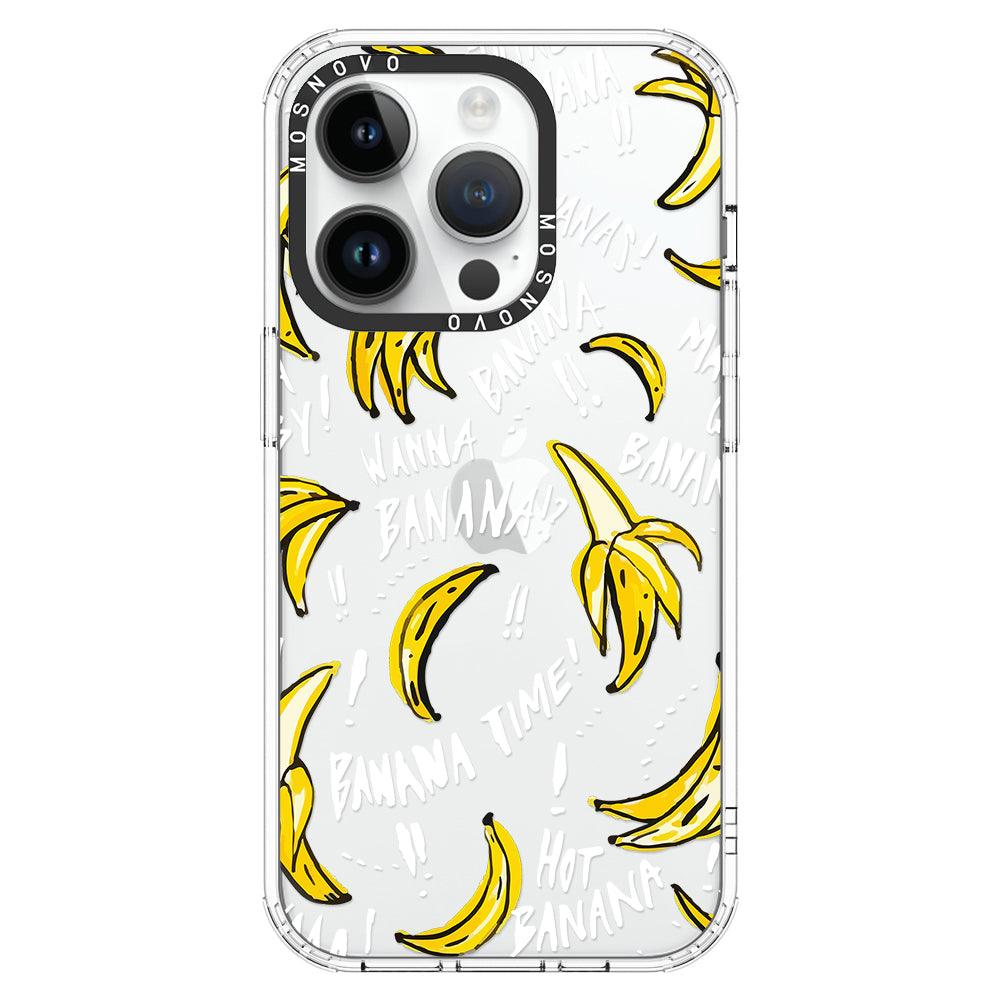 Banana Banana Phone Case - iPhone 14 Pro Case - MOSNOVO