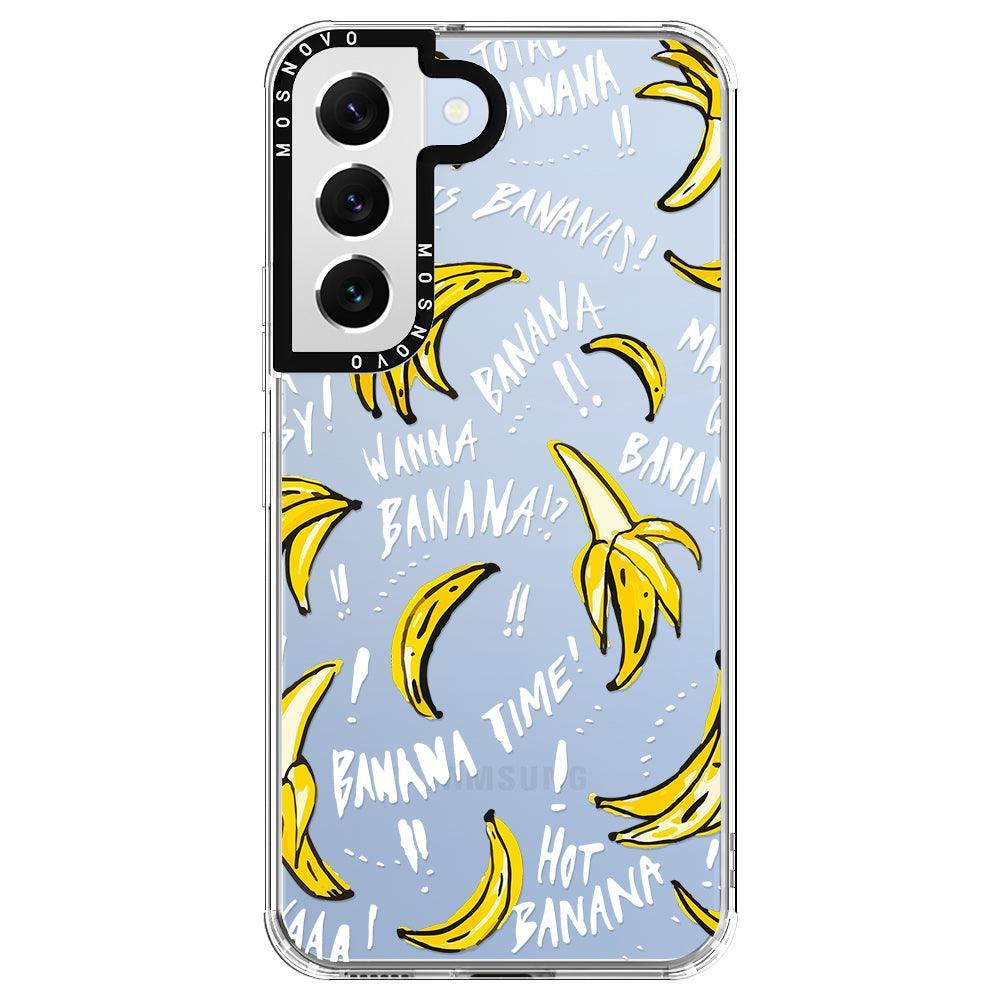 Banana Banana Phone Case - Samsung Galaxy S22 Plus Case - MOSNOVO