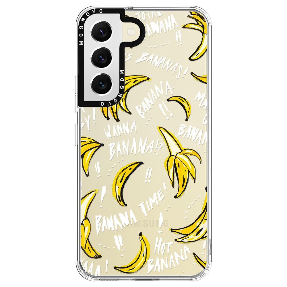 Banana Banana Phone Case - Samsung Galaxy S22 Plus Case - MOSNOVO