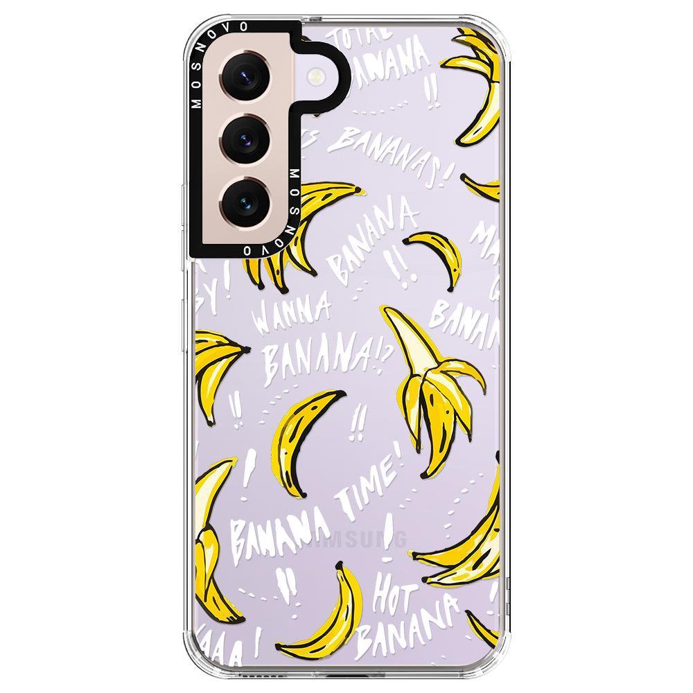 Banana Banana Phone Case - Samsung Galaxy S22 Plus Case - MOSNOVO