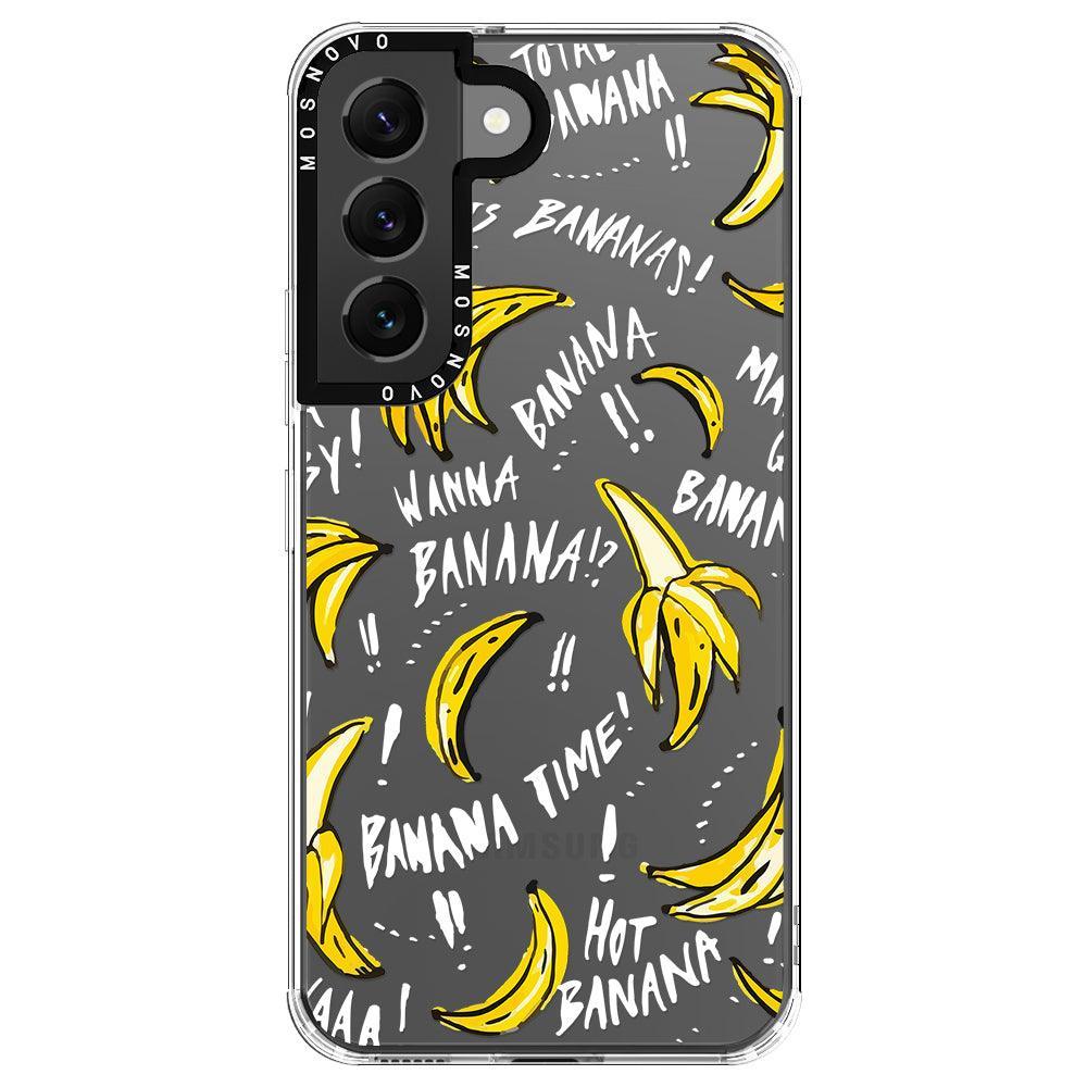 Banana Banana Phone Case - Samsung Galaxy S22 Plus Case - MOSNOVO