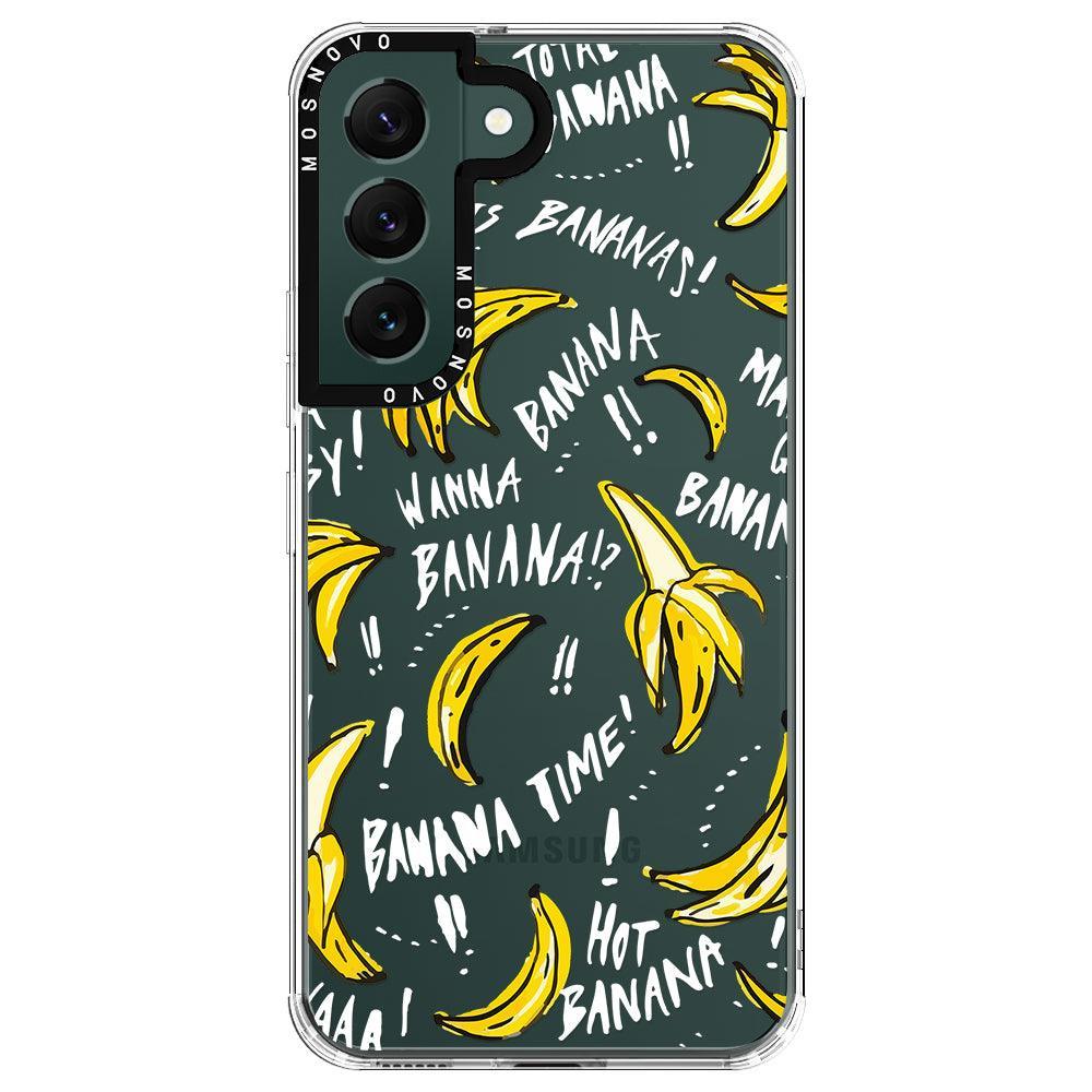 Banana Banana Phone Case - Samsung Galaxy S22 Plus Case - MOSNOVO