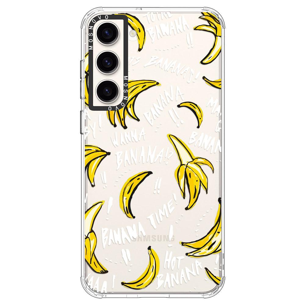 Banana Banana Phone Case - Samsung Galaxy S23 Case - MOSNOVO