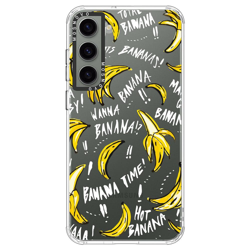 Banana Banana Phone Case - Samsung Galaxy S23 Case - MOSNOVO