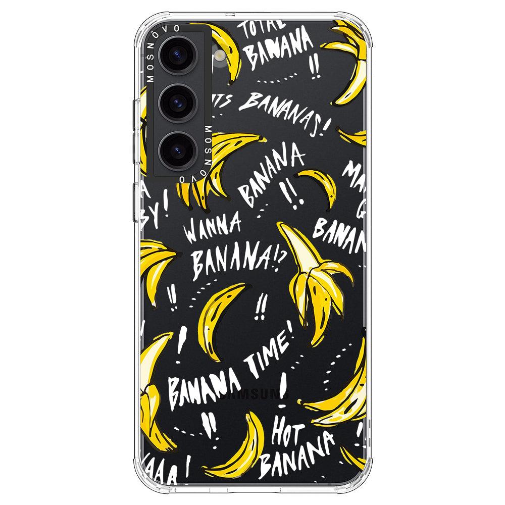 Banana Banana Phone Case - Samsung Galaxy S23 Case - MOSNOVO