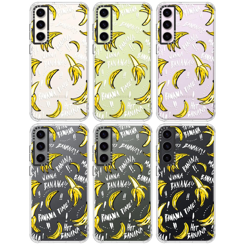 Banana Banana Phone Case - Samsung Galaxy S23 Plus Case - MOSNOVO