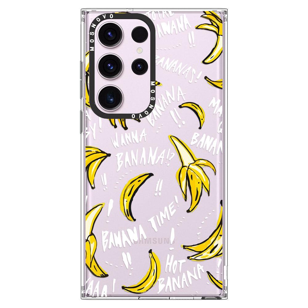 Banana Banana Phone Case - Samsung Galaxy S23 Ultra Case - MOSNOVO