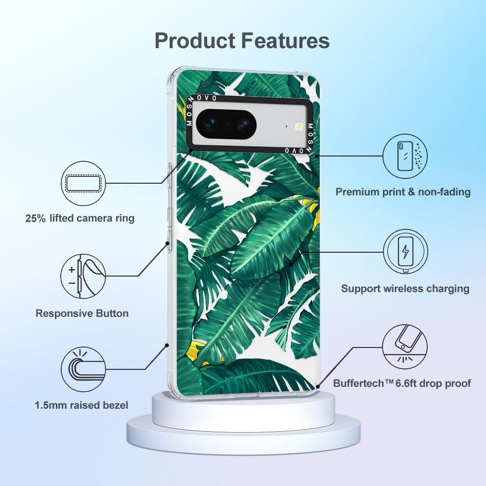 Banana Leaf Phone Case - Google Pixel 7 Case - MOSNOVO