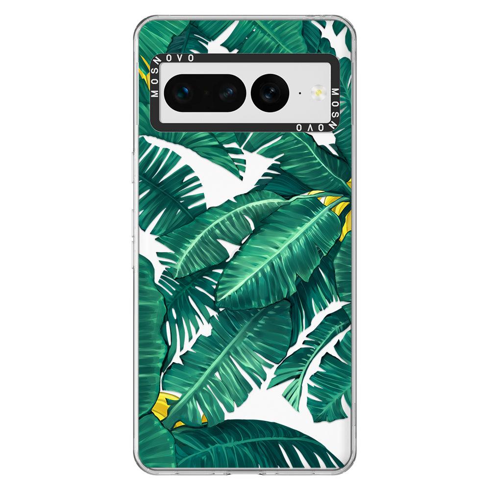 Banana Leaf Phone Case - Google Pixel 7 Pro Case - MOSNOVO