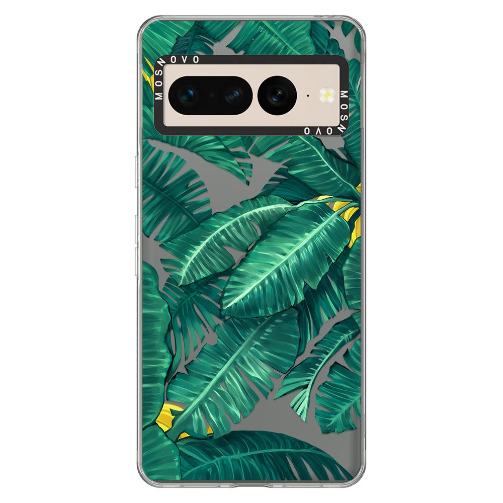 Banana Leaf Phone Case - Google Pixel 7 Pro Case - MOSNOVO