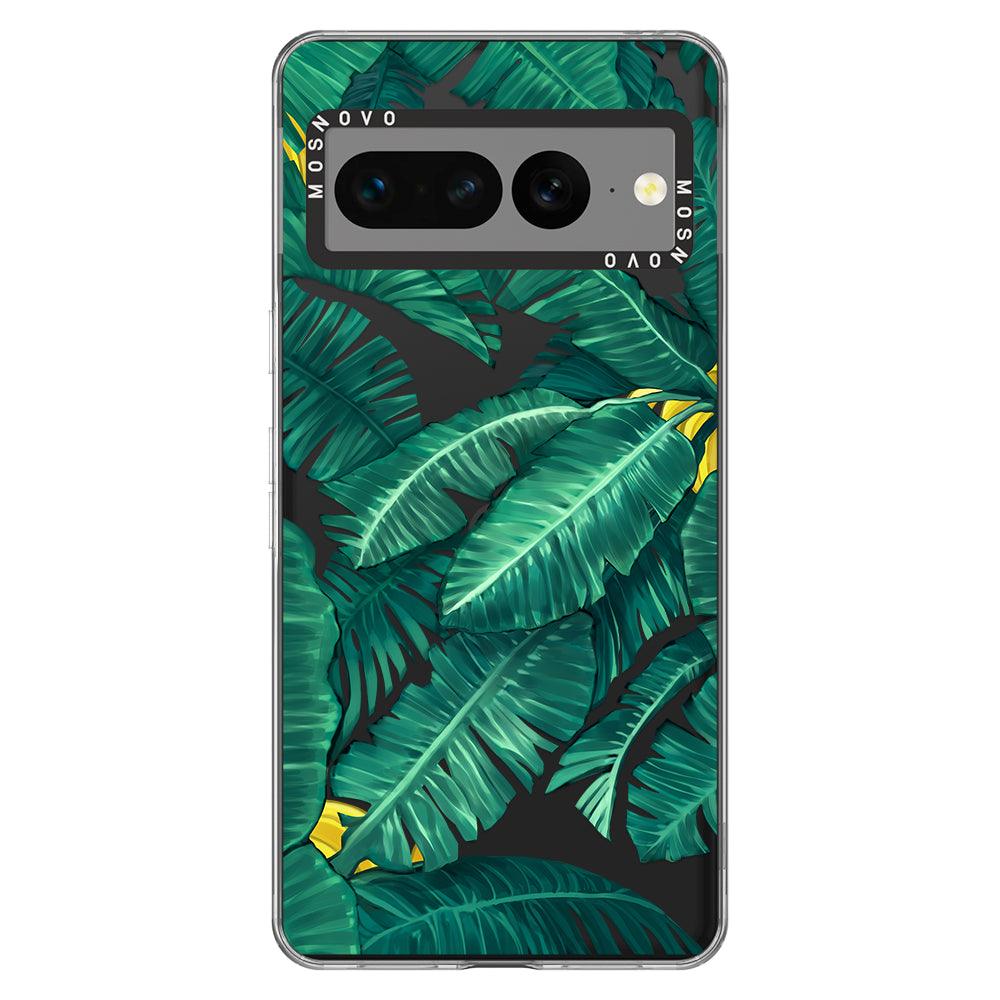 Banana Leaf Phone Case - Google Pixel 7 Pro Case - MOSNOVO